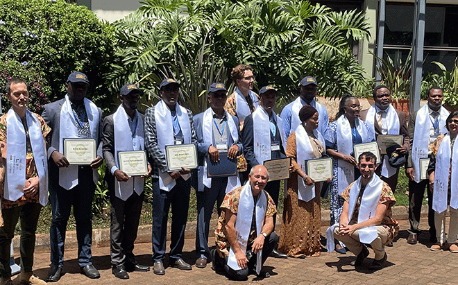 Participants of the inaugural CRISPR class.